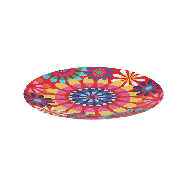 French Bull Festival 15.5" Round Platter Round Platter