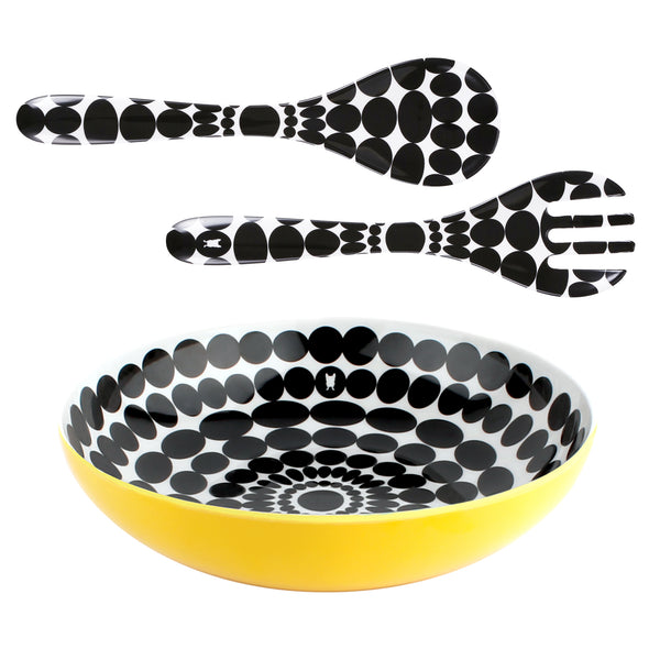 French Bull Foli Serving Bowl & Server Set Collection