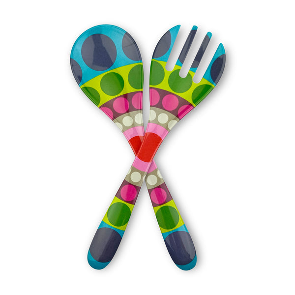 French Bull Dial 13" Server Set Salad Servers