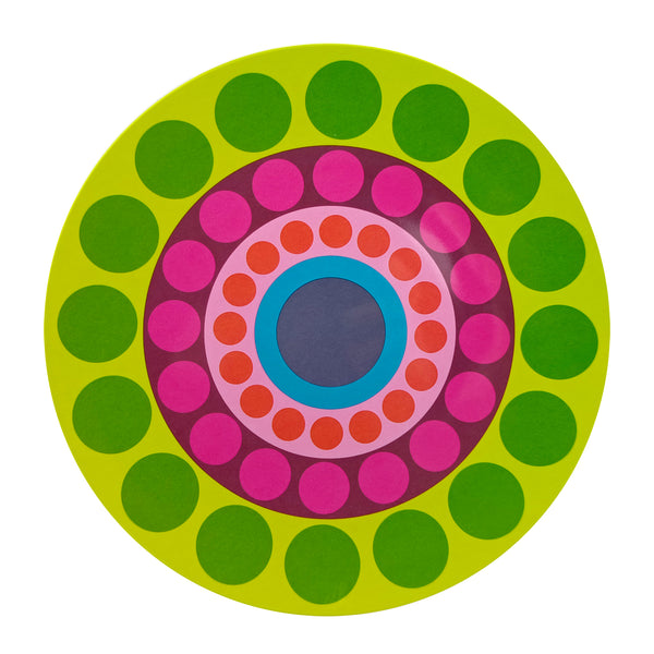 French Bull Dial 9" Plate Set Salad Plate