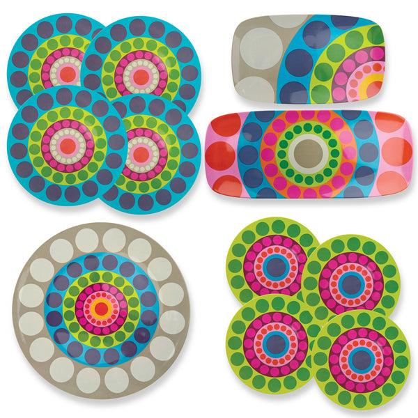 french bull Dial Plate & Platter Set Collection