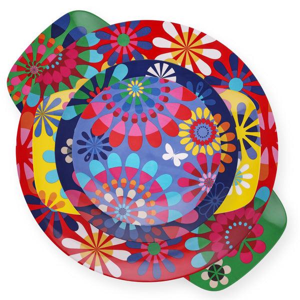 French Bull Festival Plate & Platter Set Collection