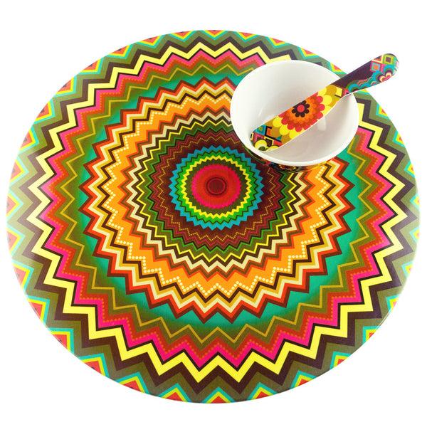French Bull Floral Spreader Set Spreader Set