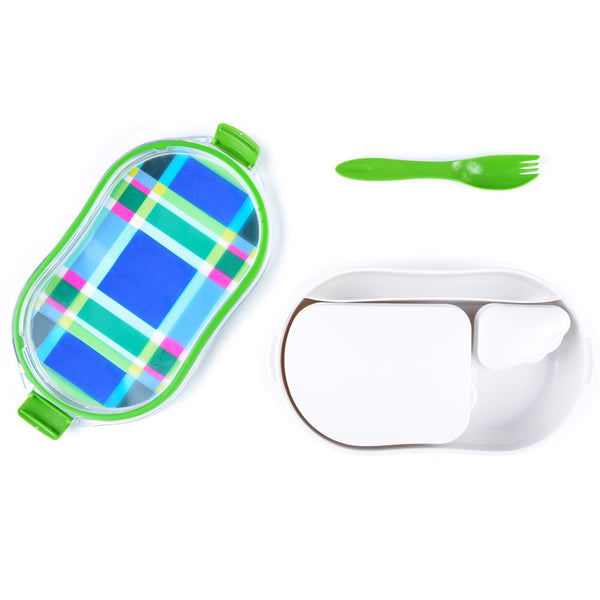 French Bull Multiplaid Pack & Snack Lunch Box