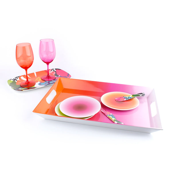 French Bull Ombre 7" Plate Set Appetizer Plate