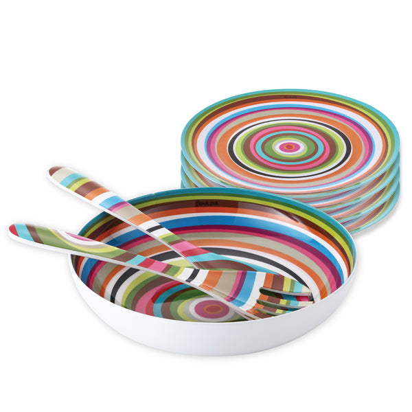 French Bull Ring 11" Plate Set Dinner Plate