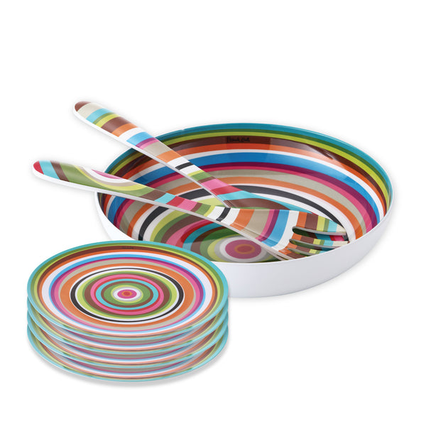 French Bull Ring 9" Plate Set Salad Plate