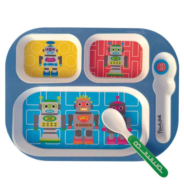 French Bull Robot Everyday Tray Kids Everyday Tray