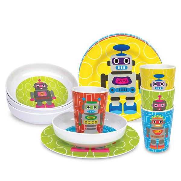 French Bull Robot Kids Bowl Set Kids Bowl Set