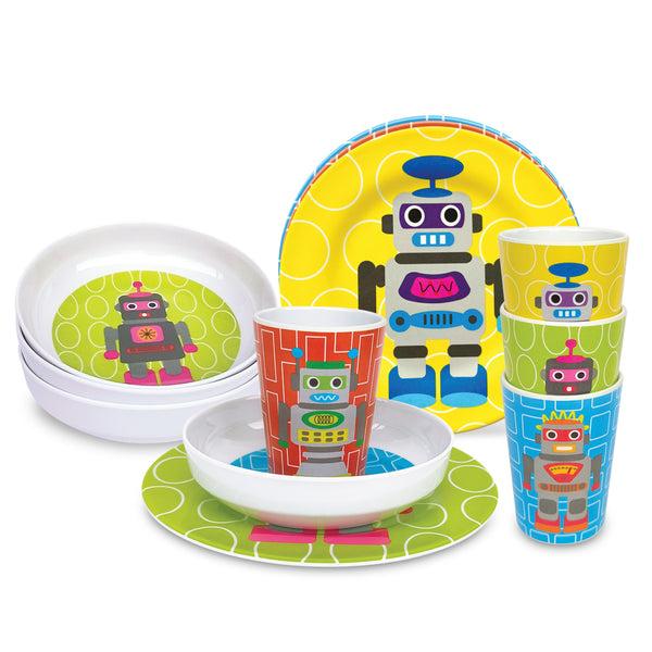 French Bull Robot Kids Juice Cup Set Juice Cup Set