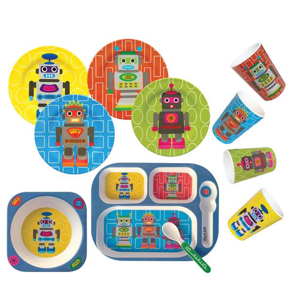 French Bull Robot Kids Juice Cup Set Juice Cup Set