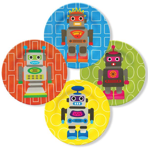 french bull Robot Kids Plate Set Kids Plate Set