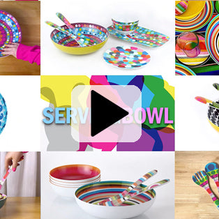 French Bull Studio Check 11.8" Serving Bowl Bowl