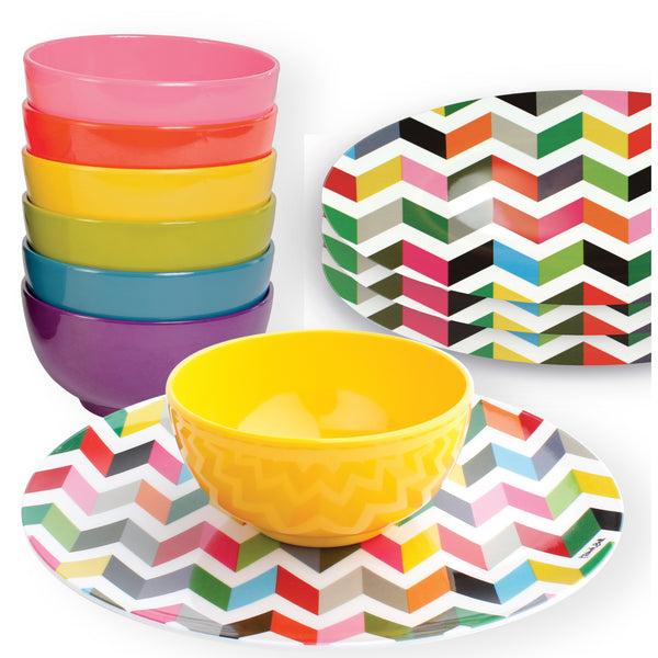 French Bull Ziggy 11" Plate Set Dinner Plate