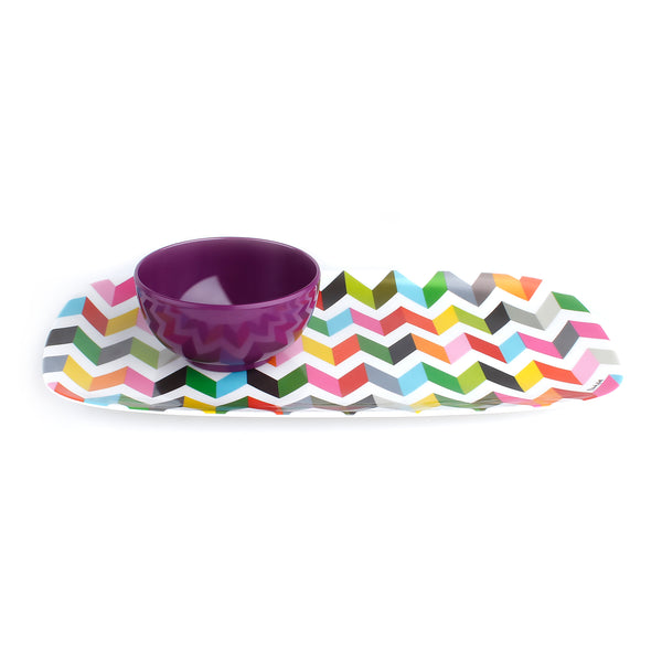 French Bull Ziggy 13" Rectangular Platter Platter