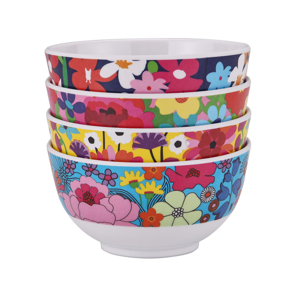 french bull Garden Floral 4.5" Bowl Set Mini Bowl Set