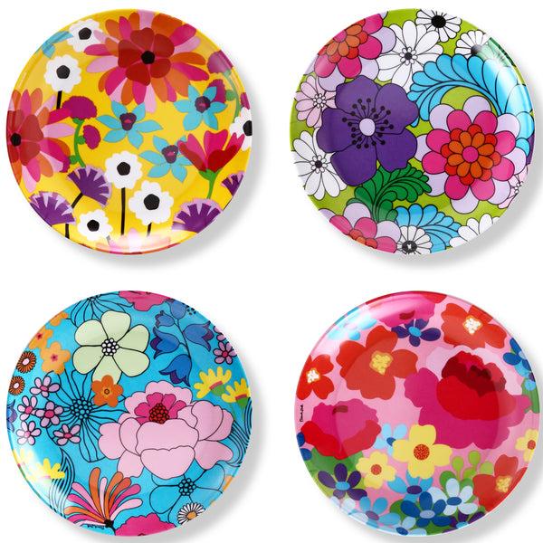 french bull Garden Florals 11" Plate Set Dinner Plate