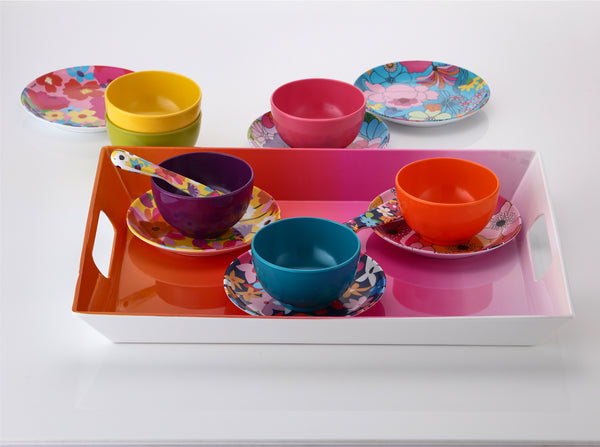 French Bull Garden Florals Spreader Set Spreader Set