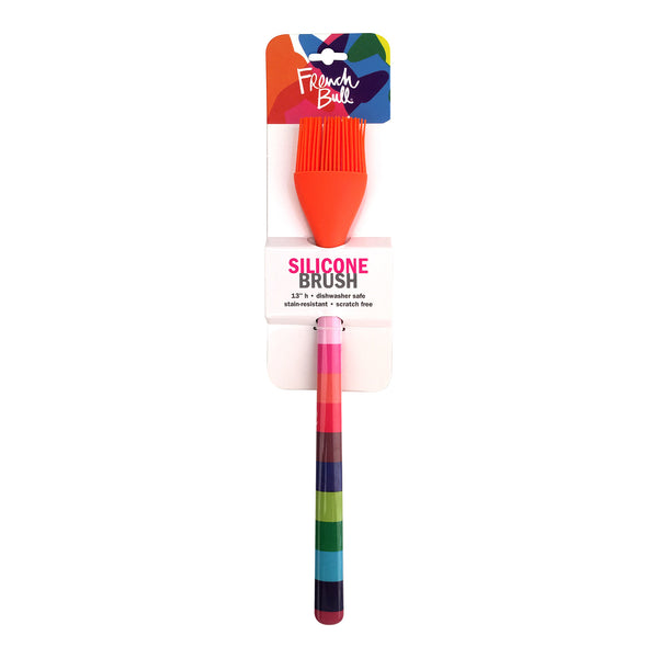 French Bull Jelly Bean Stripe Silicone Brush Silicone Brush