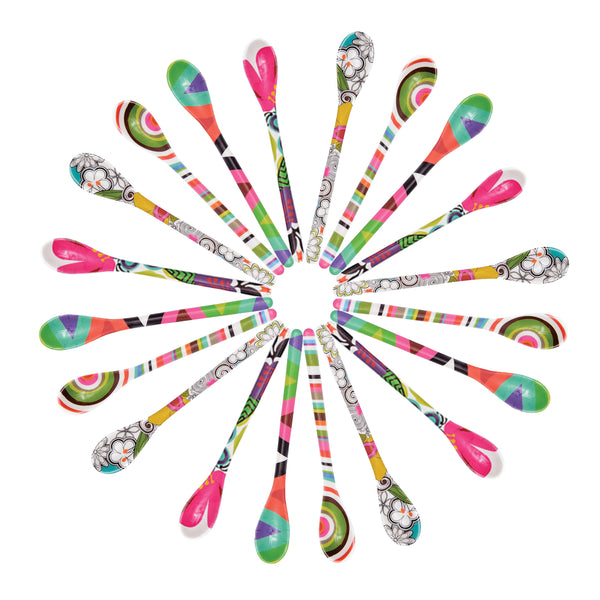 French Bull Multi 7" Dessert Spoon Set Dessert Spoon