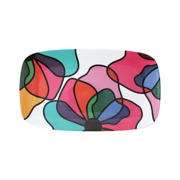 French Bull Transparent Pop 13" Rectangular Platter Platter