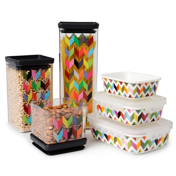 French Bull Ziggy Food Canister Set Dry Storage Container