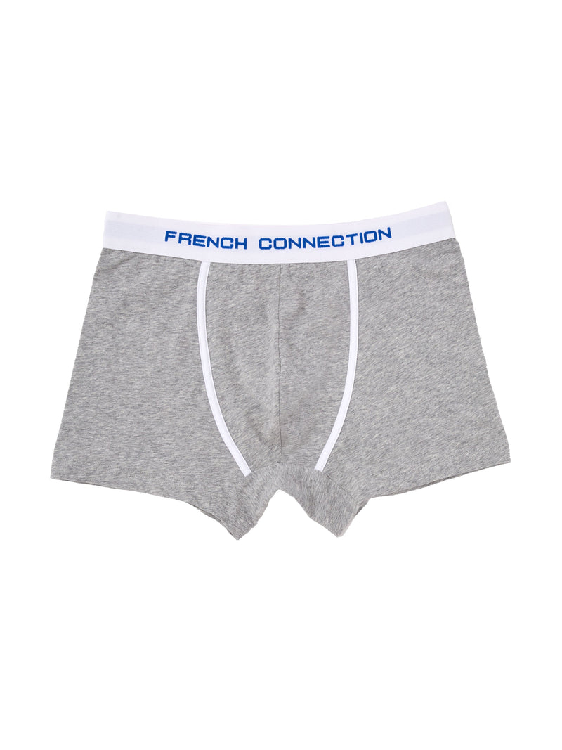 French Connection 3 Pack French Connection Boxers Black/White/Grey
