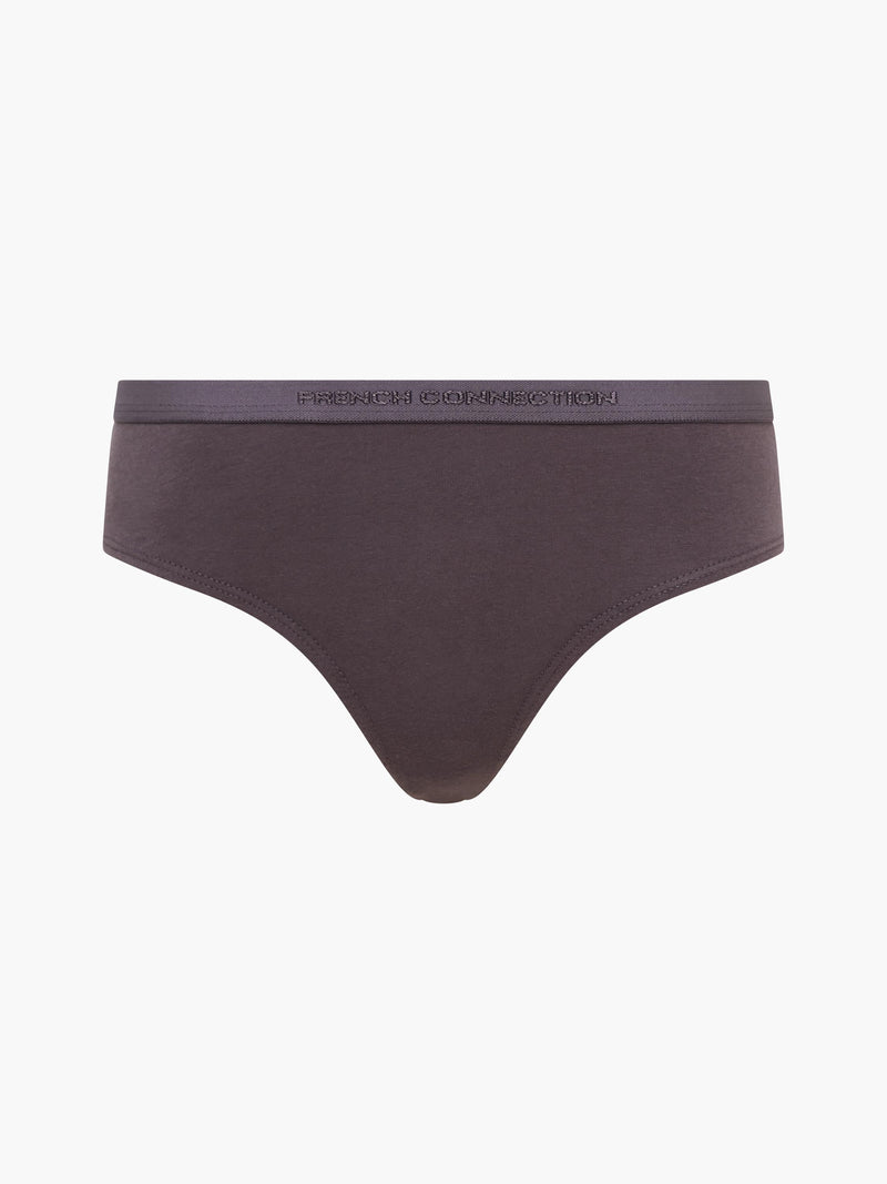 French Connection 3 Pack French Connection Thongs Blue Tempest/Grey Excalibor/Shadow Mint