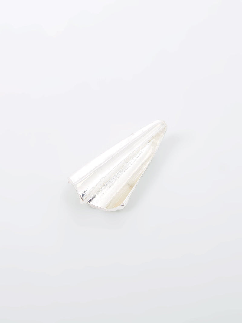 French Connection Architectural Stud Earrings Silver