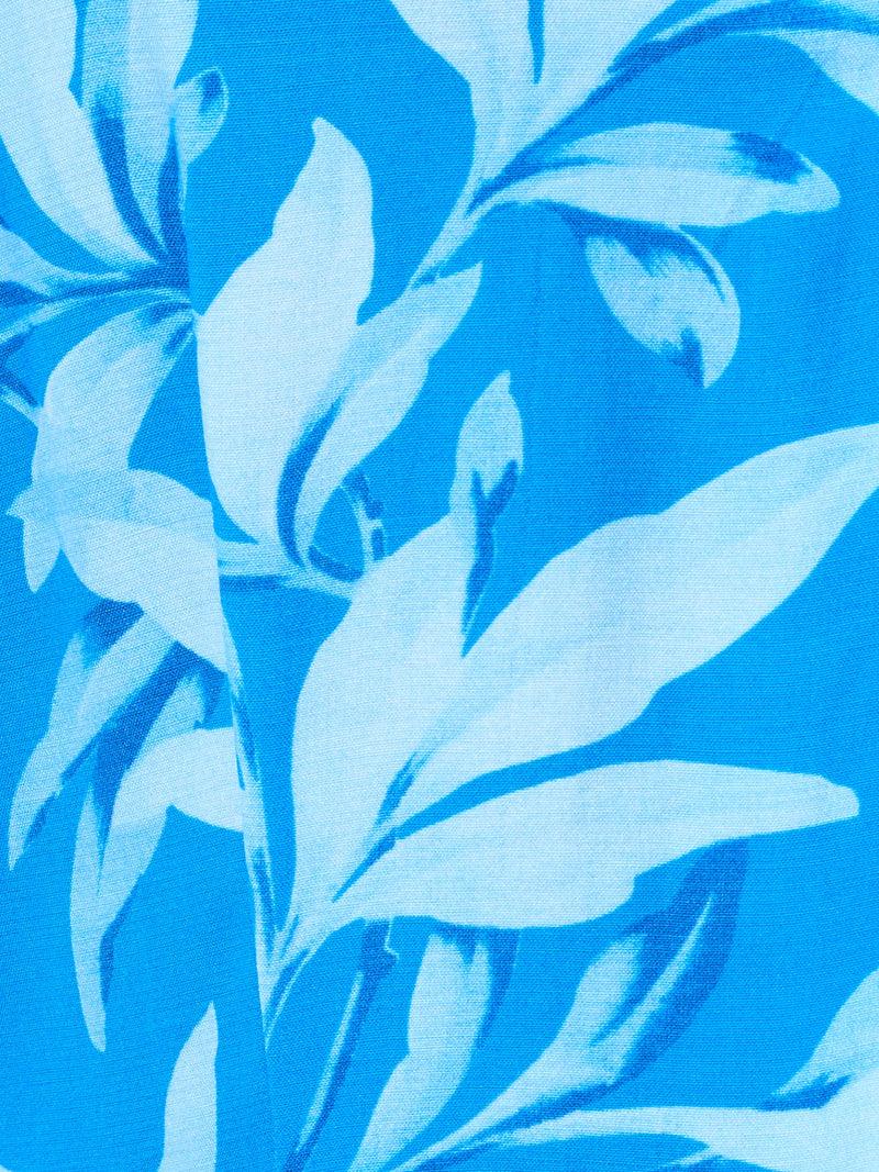 French Connection Avalina V Neck Sleeveless Midi Dress Blue Sea Star