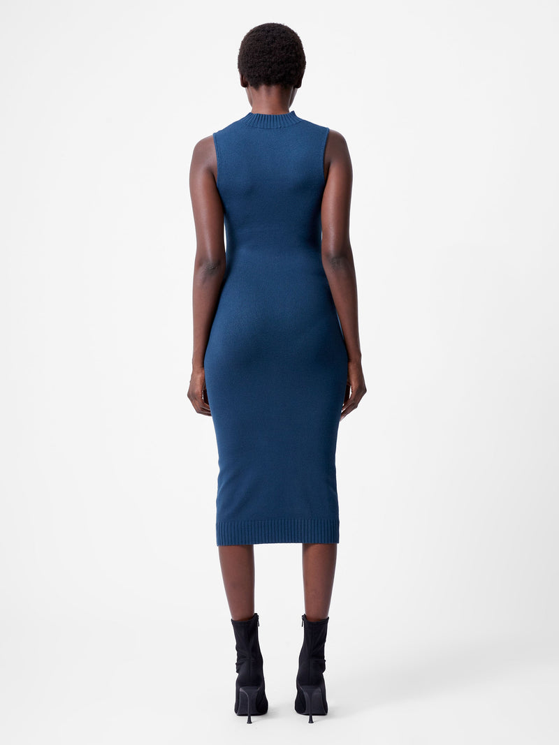 French Connection Babysoft Bodycon Midi Dress Deep Teal