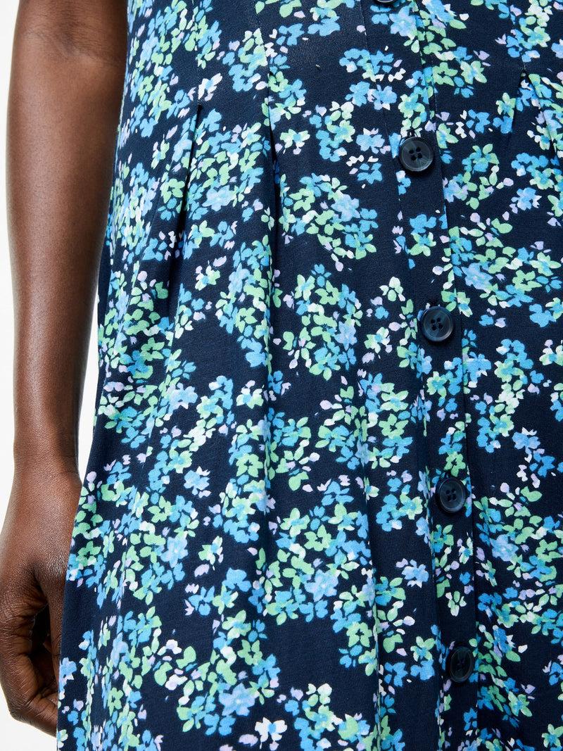 French Connection Benedetta Flippy Dress Midnight Blue
