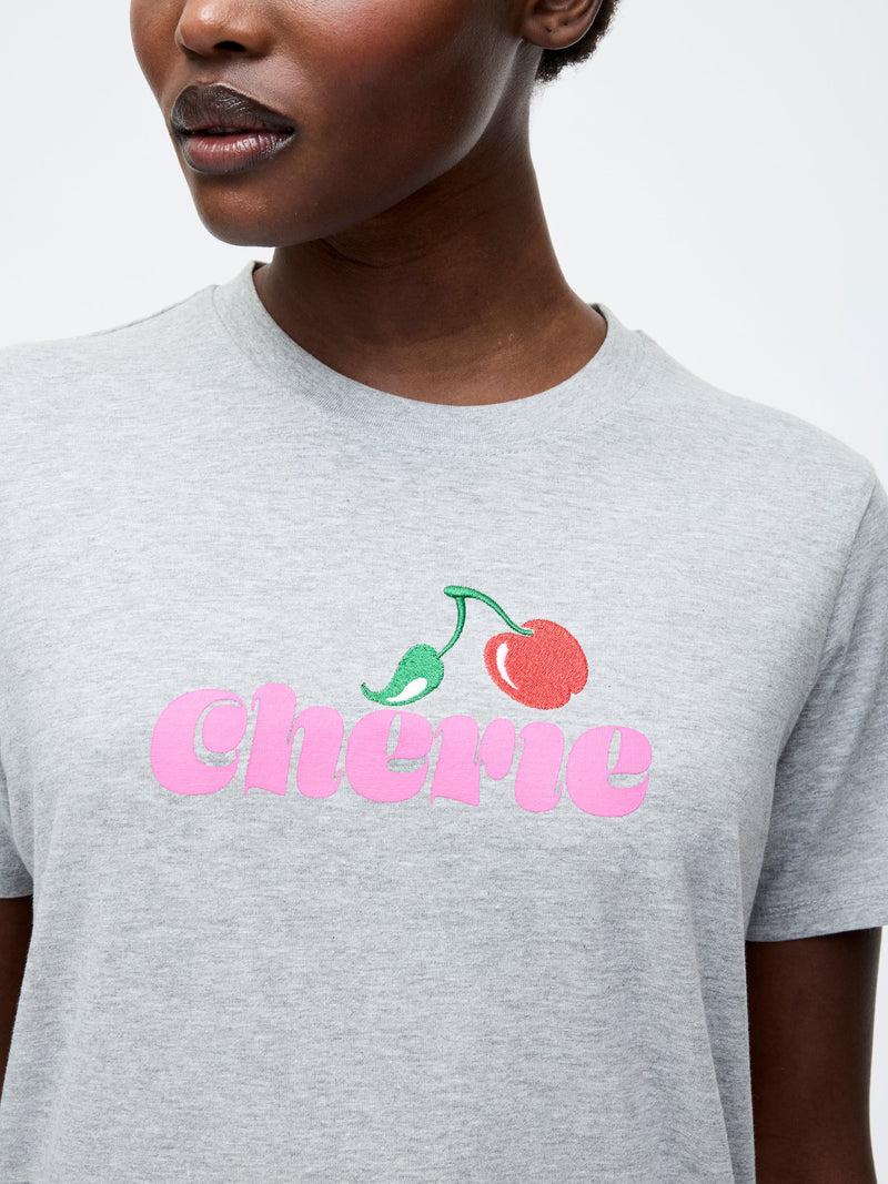 French Connection Cherie Graphic T-Shirt Lgm/Pink/For Green
