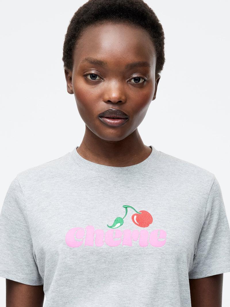 French Connection Cherie Graphic T-Shirt Lgm/Pink/For Green