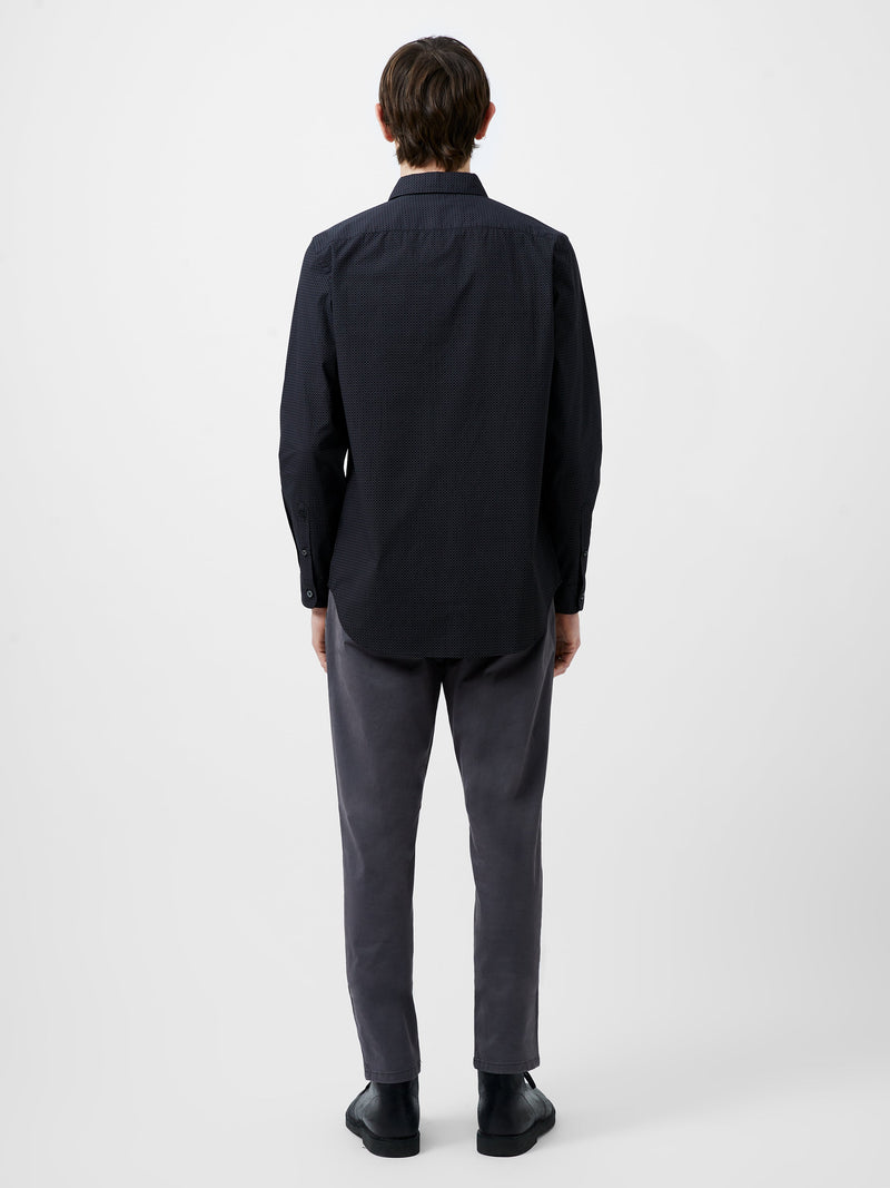 French Connection Classic Collar Printed Shirt Black Print