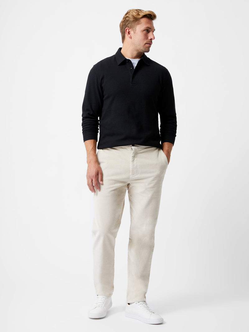 french connection Corduroy Stretch Band Trouser Stone