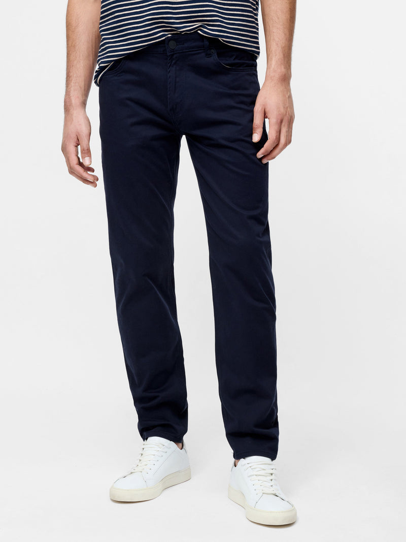 French Connection Cotton Stretch 5 Pocket 32 Inch Jeans Navy