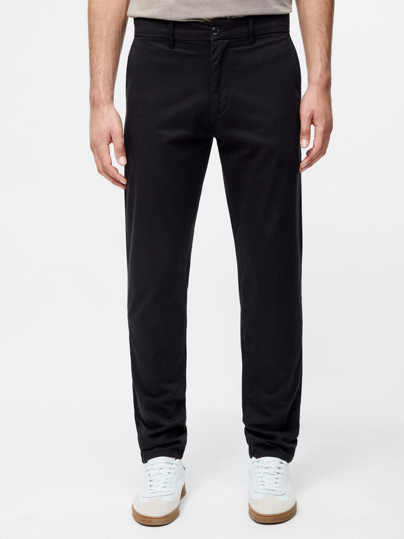 french connection Cotton Stretch Chino 34 Inch Regular Fit Black 34