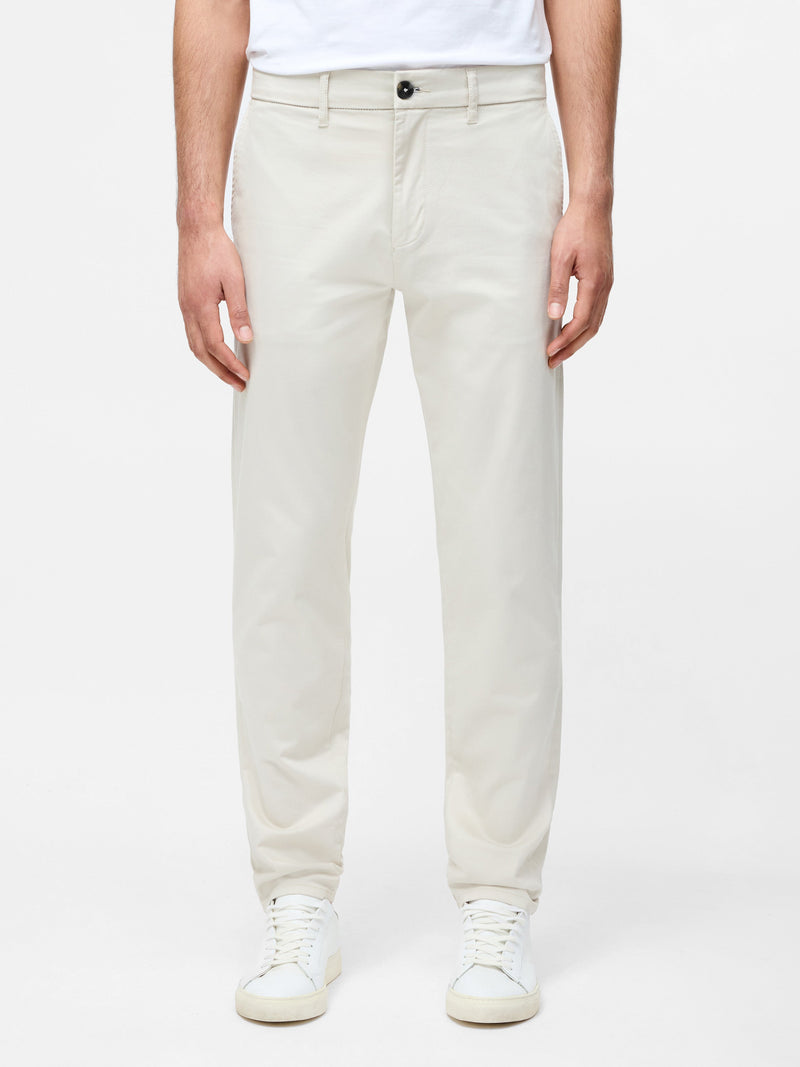 french connection Cotton Stretch Chino 34 Inch Regular Fit Stone 34