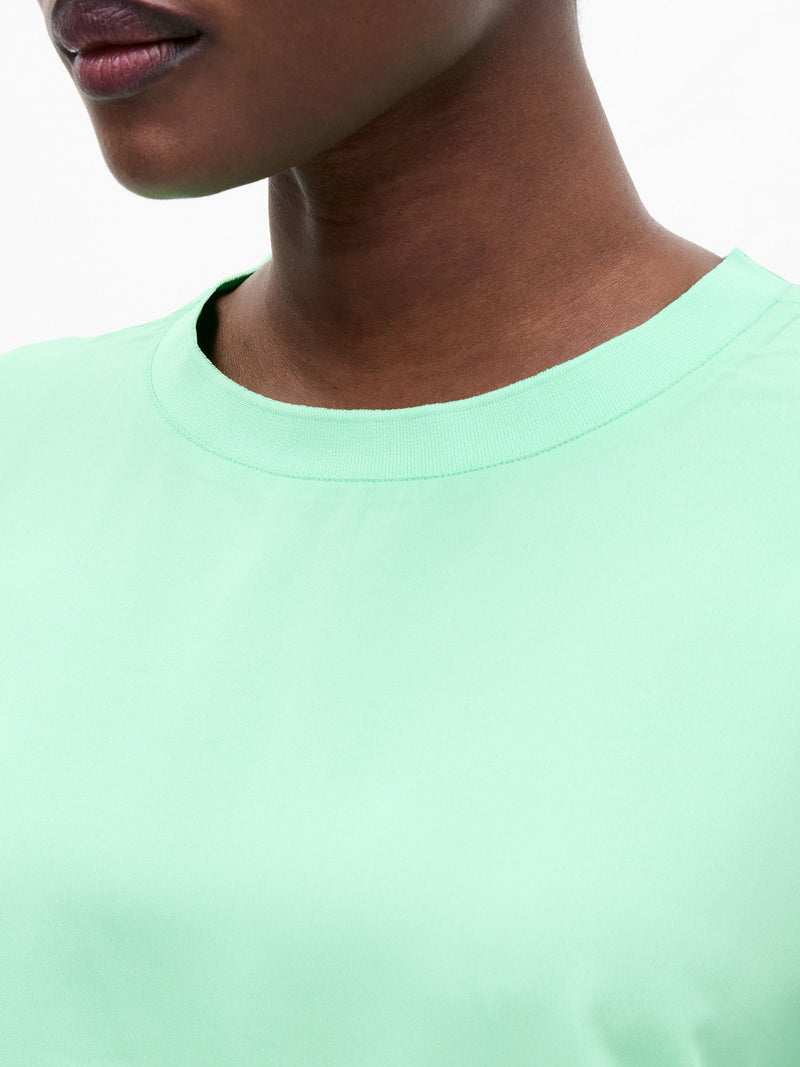 French Connection Crew Neck Short Sleeve T-Shirt Minted Green