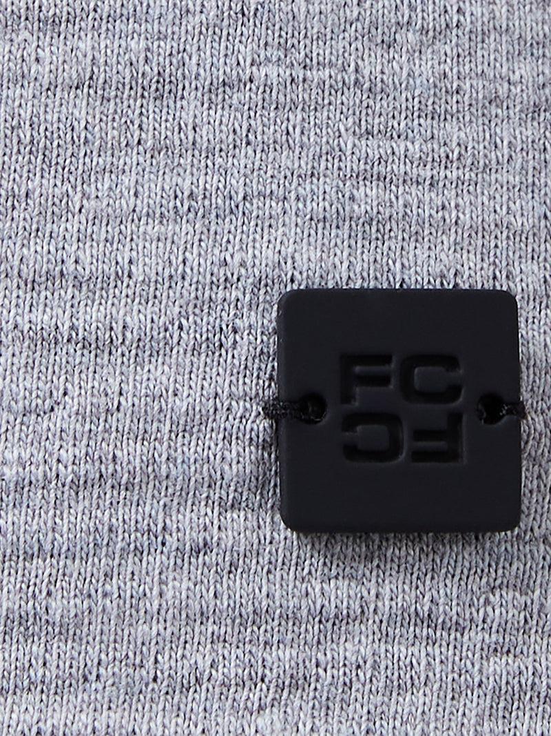 French Connection Crossover Neck Long Sleeve Top Grey