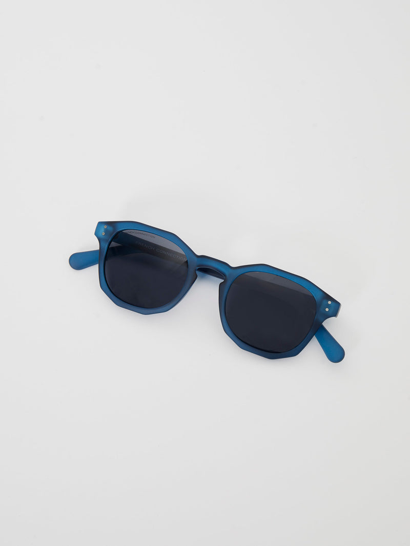 French Connection Faceted Preppy Sunglasses Seamoss