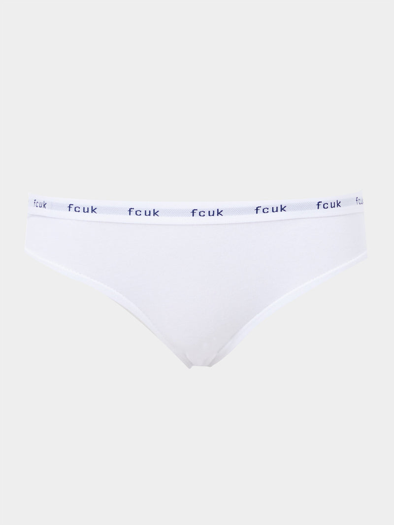 French Connection FCUK 3 Pack Briefs Black/White/Red