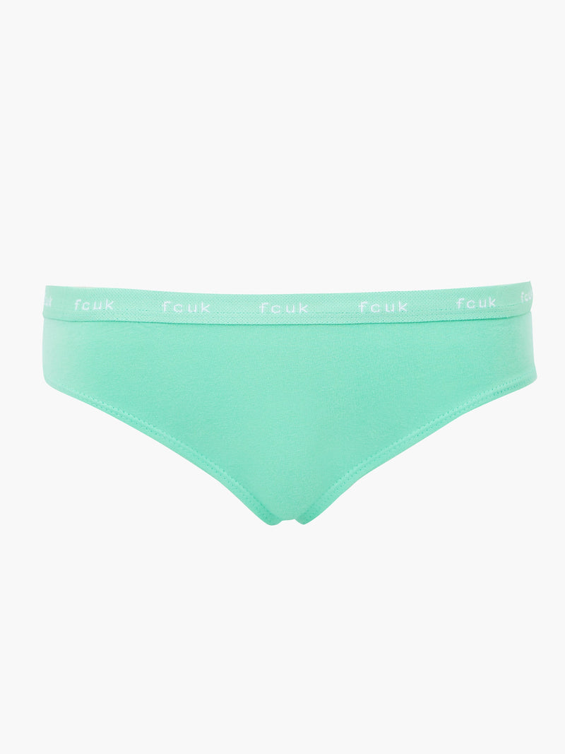 French Connection FCUK 3 Pack Briefs Navy/White/Turquoise