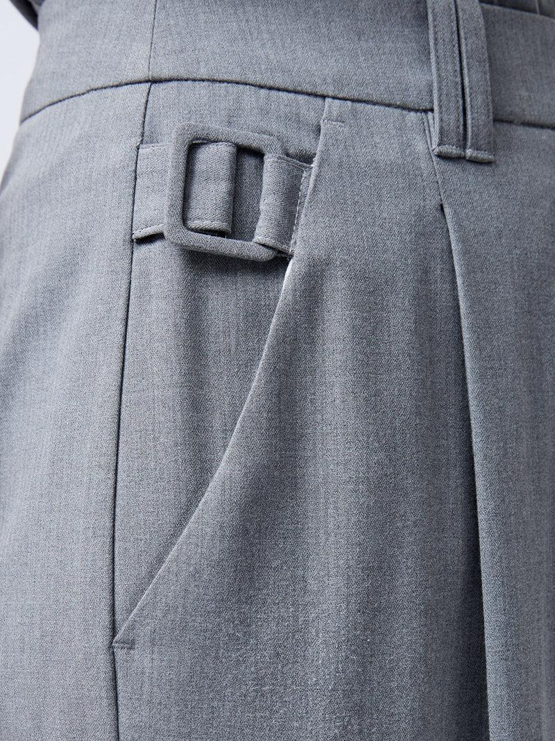 French Connection Franklin Barrel Leg Cargo Trousers Grey