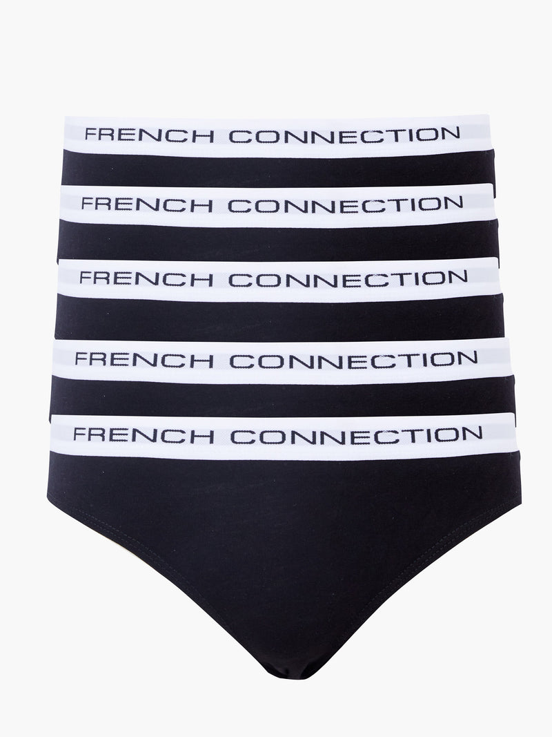 french connection French Connection 5 Pack Briefs Black