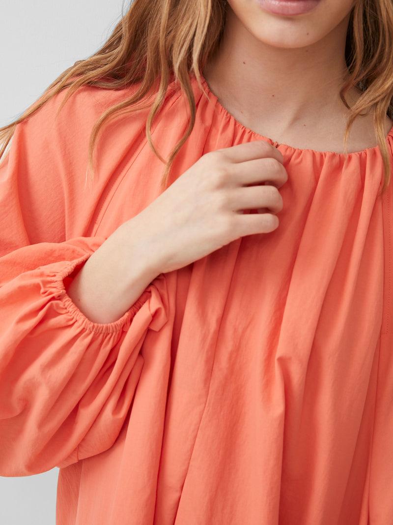 French Connection Alora Zip Dress Coral