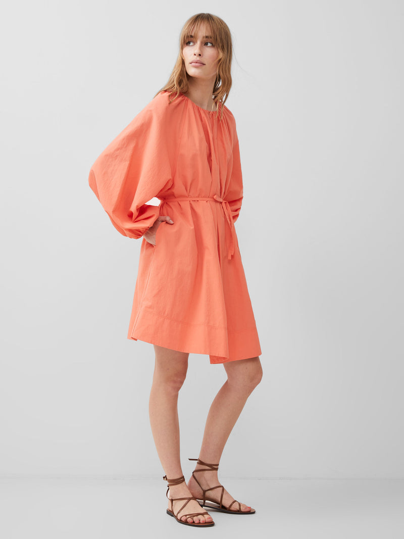 french connection Alora Zip Dress Coral