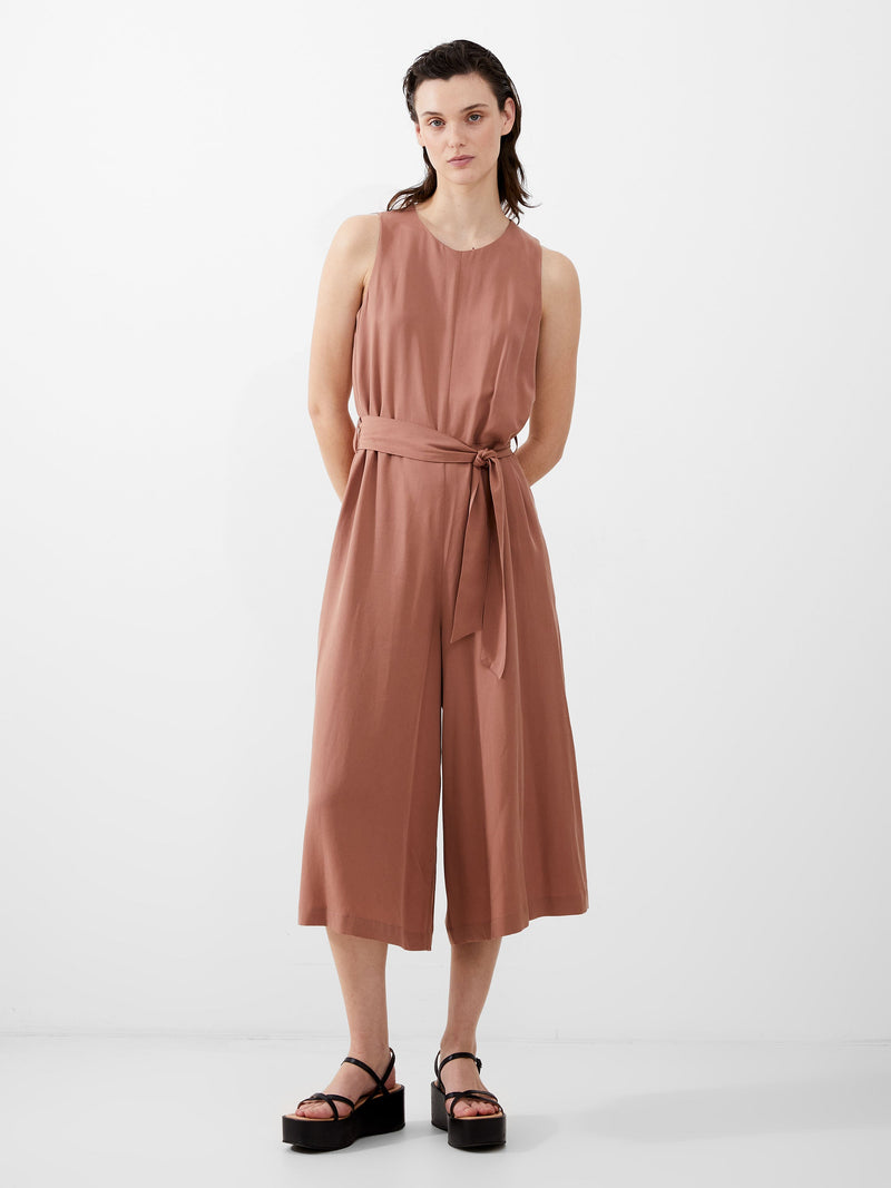 french connection Arielle Jumpsuit Mocha Mousse