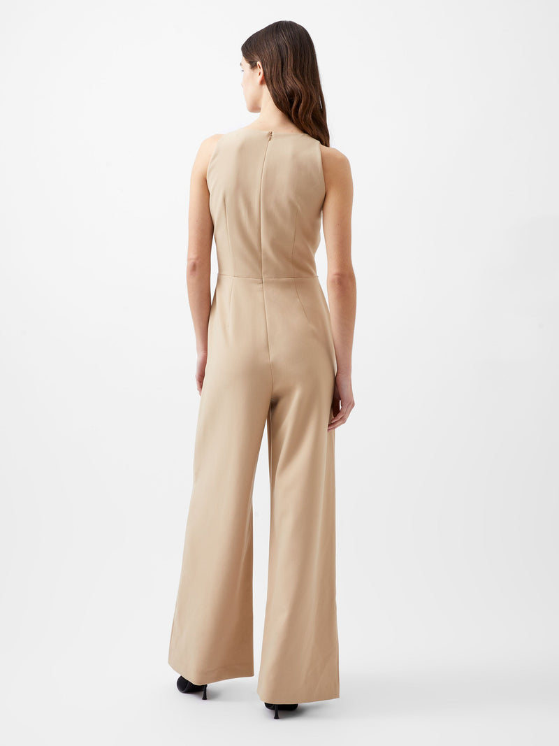 French Connection Azra Twill Jumpsuit Incense
